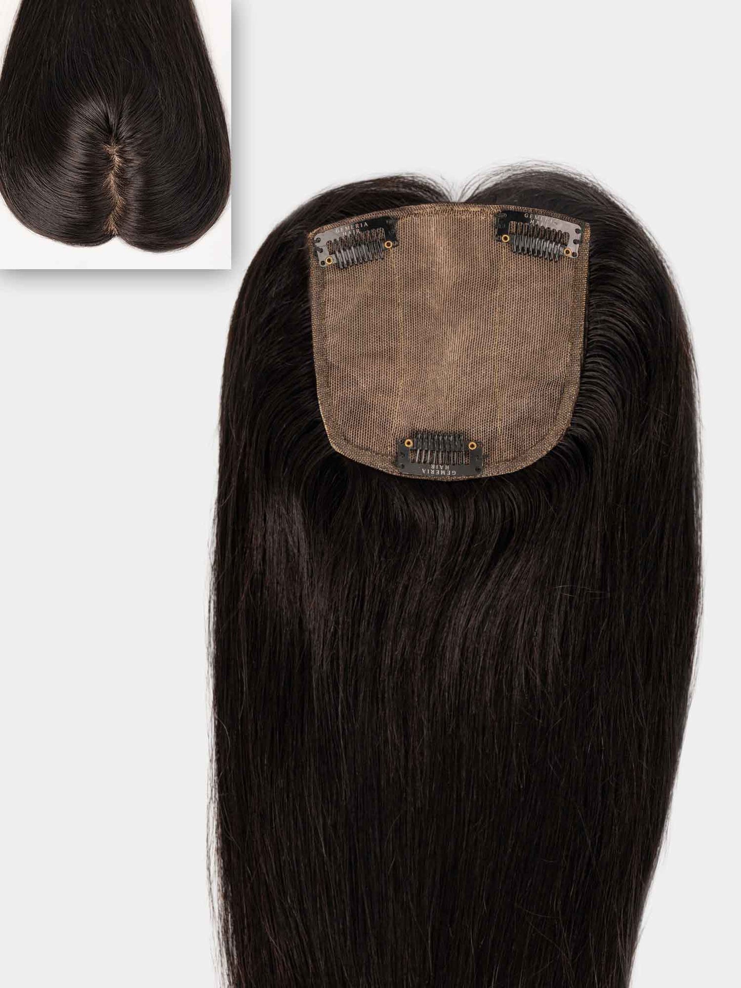 3" Clip Silk Hair Topper