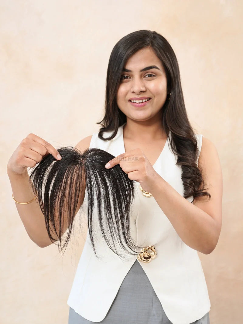 Clip-in Hairline Patch | 100% Human Hairs