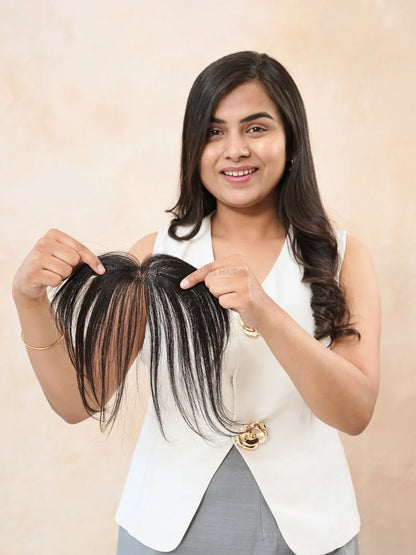 Clip-in Hairline Patch | 100% Human Hairs