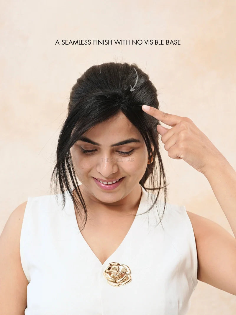 Clip-in Hairline Patch | 100% Human Hairs
