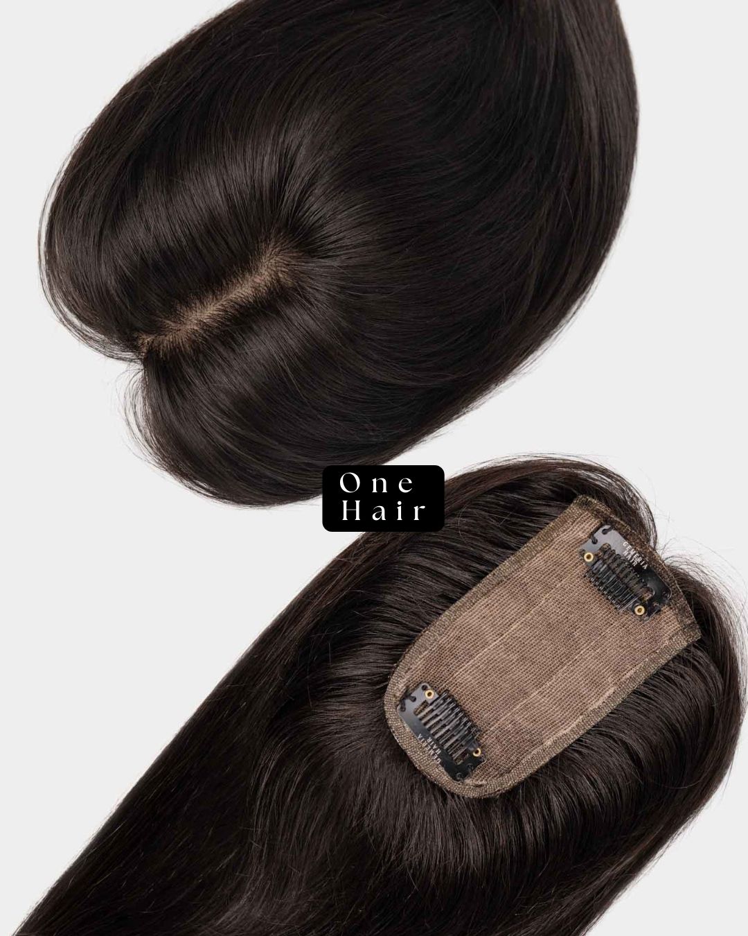 2" Clip Silk Hair Topper