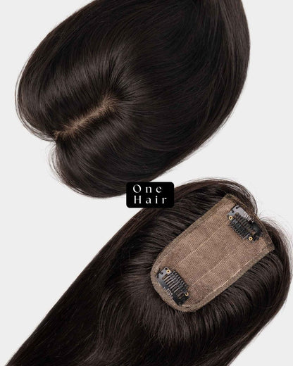 2" Clip Silk Hair Topper