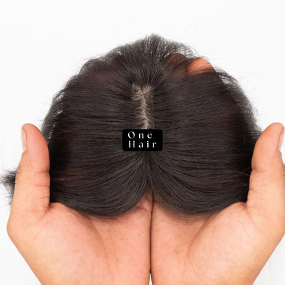 2" Clip Silk Hair Topper